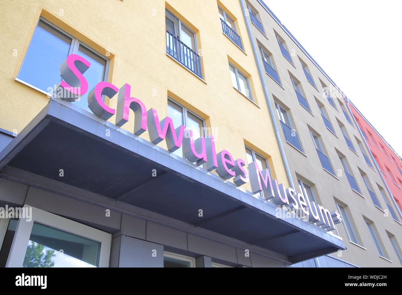 LGBT Schwules museum Berlin Allemagne Banque D'Images