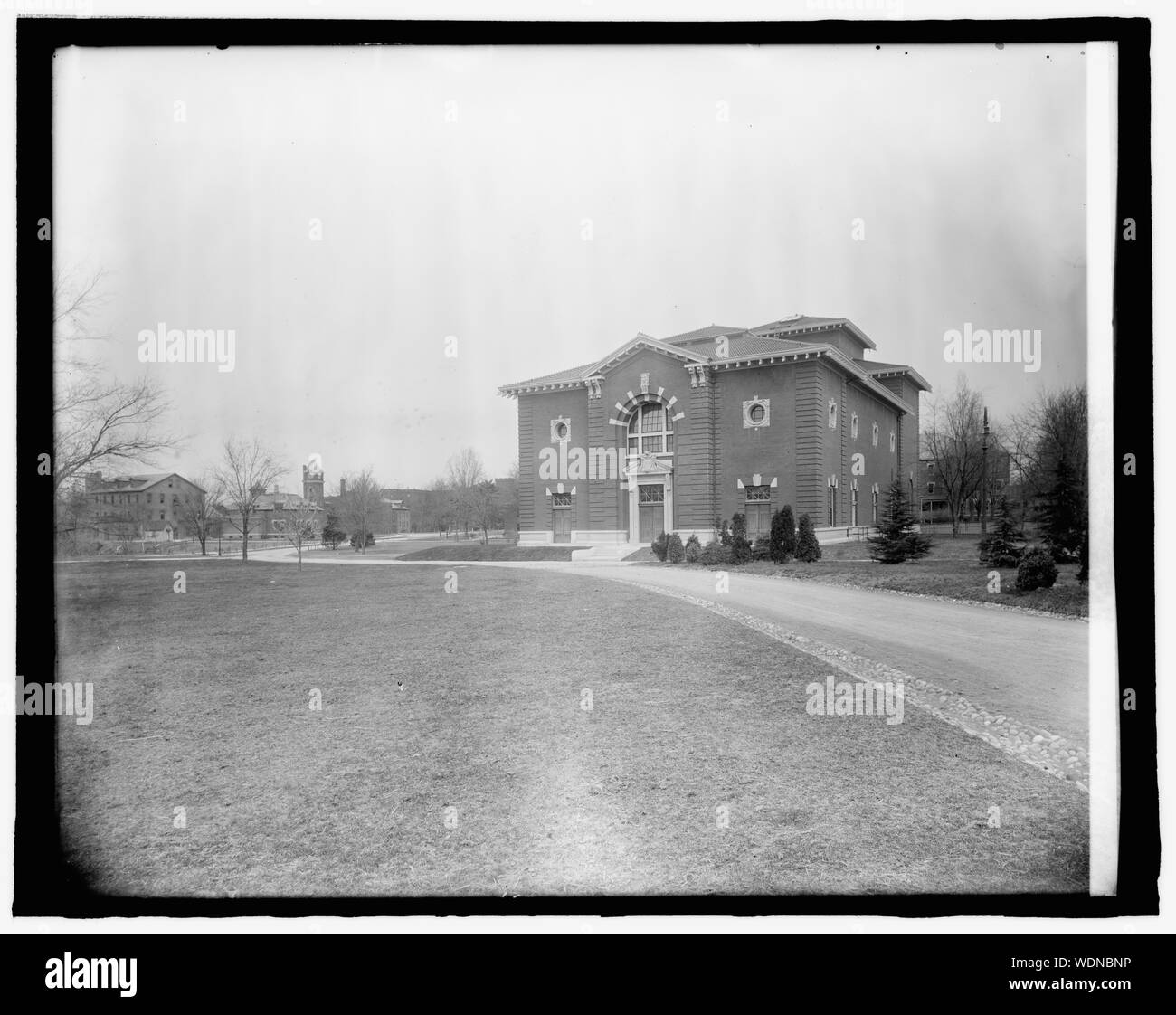 Govt. Hôpital pour aliénés, Hitchcock Hall, [Washington] Abstract/moyenne : 1 négative : 8 x 10 in. ou moins Banque D'Images