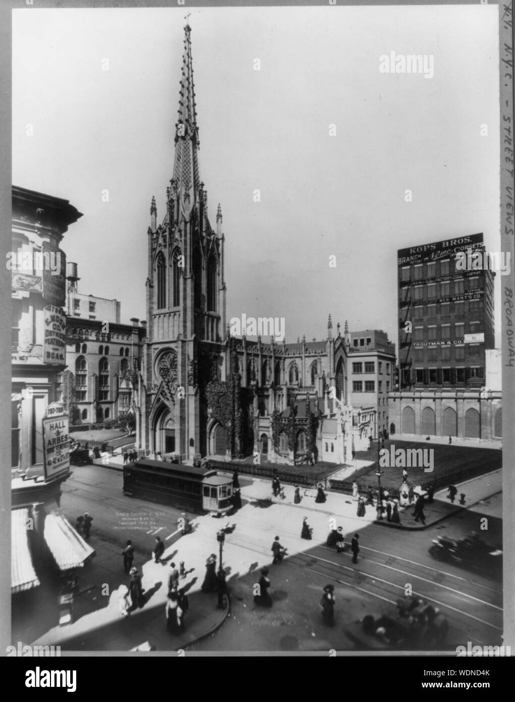 Grace Church, Broadway & 9th St. Abstract/moyenne : 1 tirage photographique. Banque D'Images