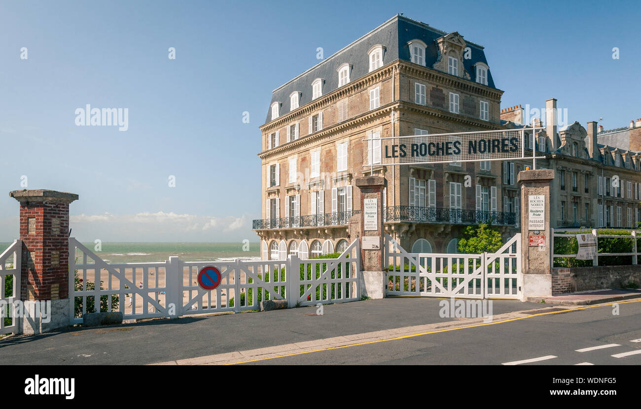 Trouville-sur-Mer Banque D'Images