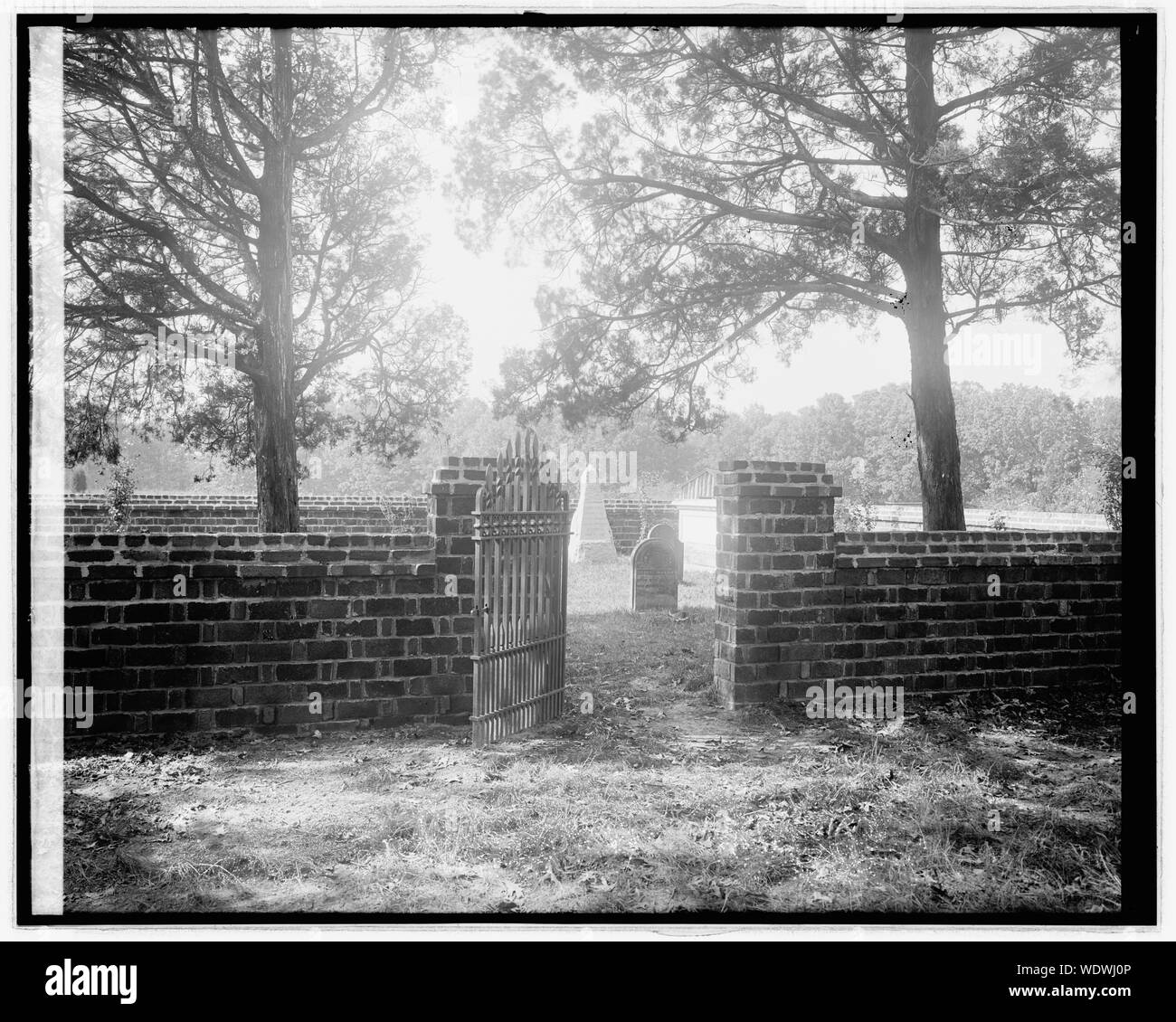 Gunston Hall, [Virginie] Abstract/moyenne : 1 négative : 8 x 10 in. ou moins Banque D'Images