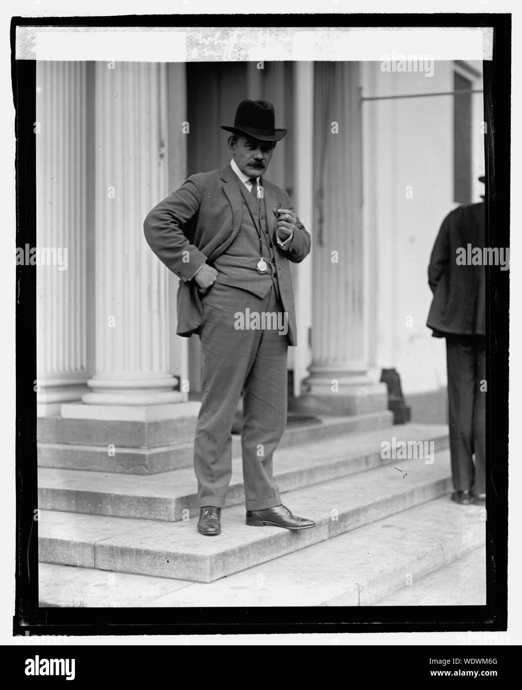 Gutzon Borglum, sculpteur à Maison Blanche, 9/22/24 Abstract/medium : National Photo Collection de l'entreprise Banque D'Images