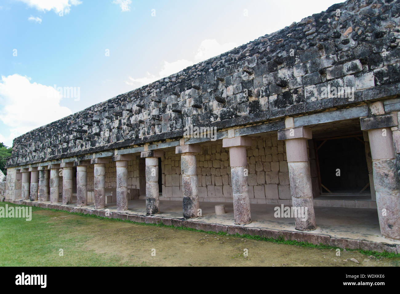 Les ruines mayas d'Uxmal, Yucatan-Mexico Banque D'Images