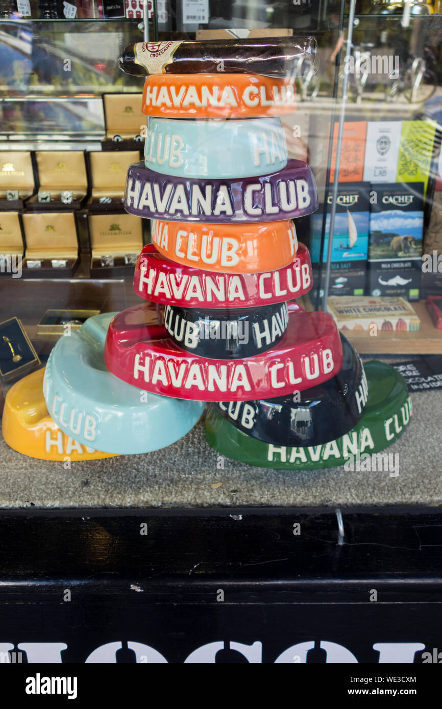 Havana club Egoista cendrier à cigares Banque D'Images