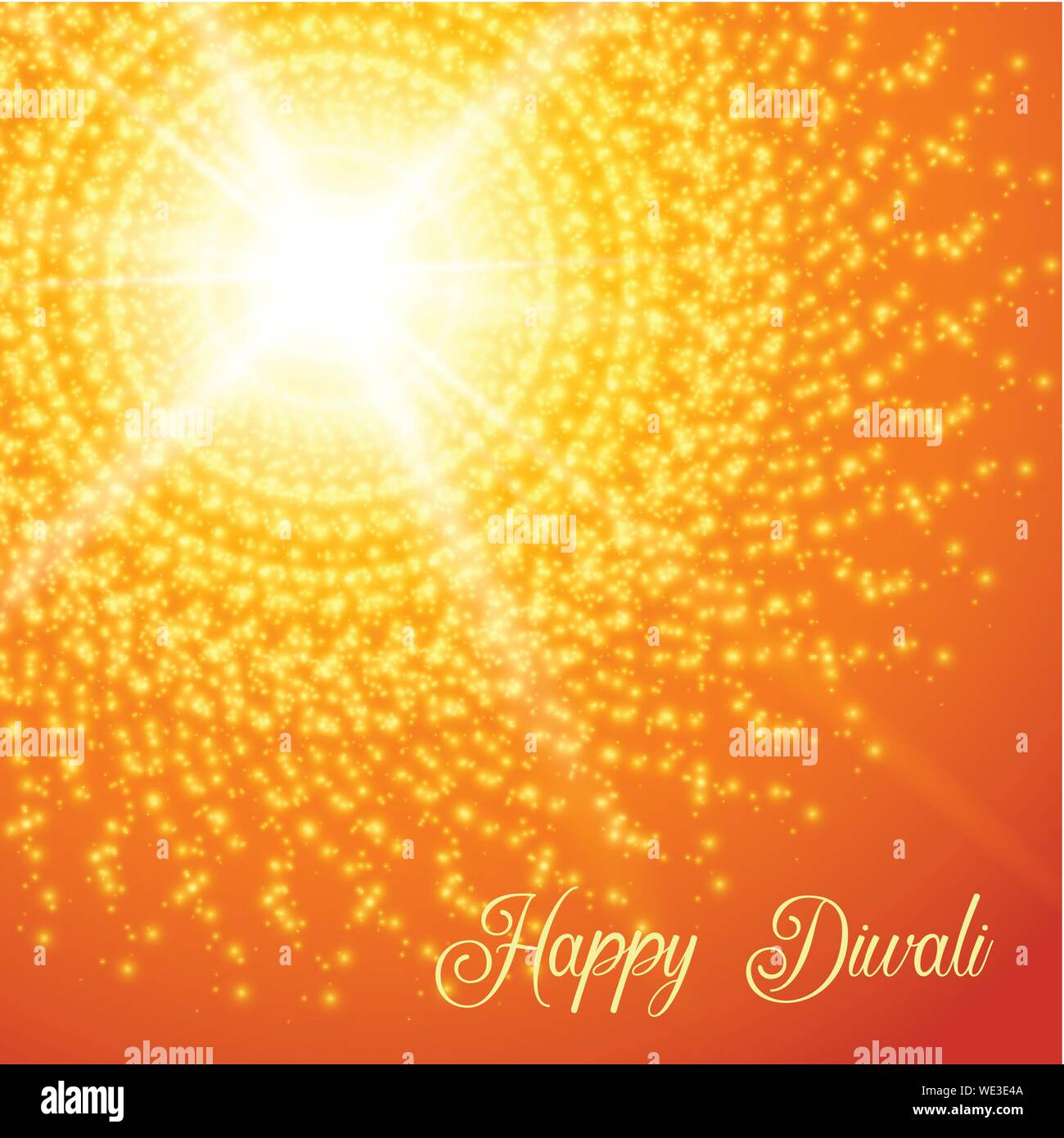 Diwali festival carte de vœux. Vector illustration avec rangoli et lumière Illustration de Vecteur
