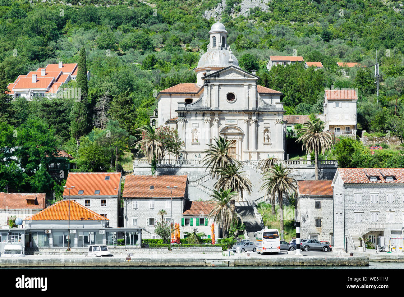 Église de la Nativité de la Bienheureuse Vierge Marie dans Kotor Banque D'Images
