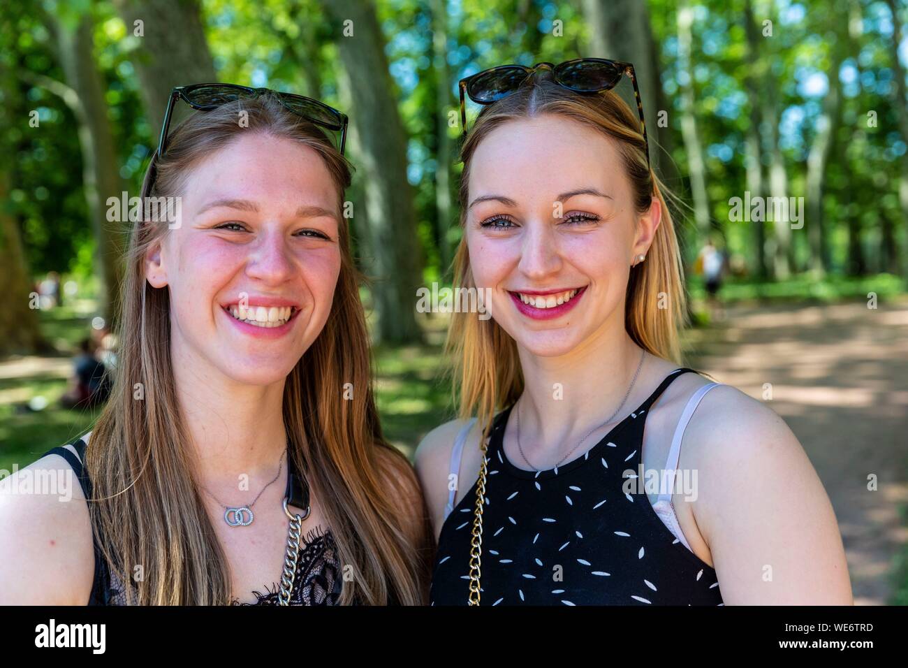 France, Rhône, Lyon, Parc de la tête d'Or Banque D'Images