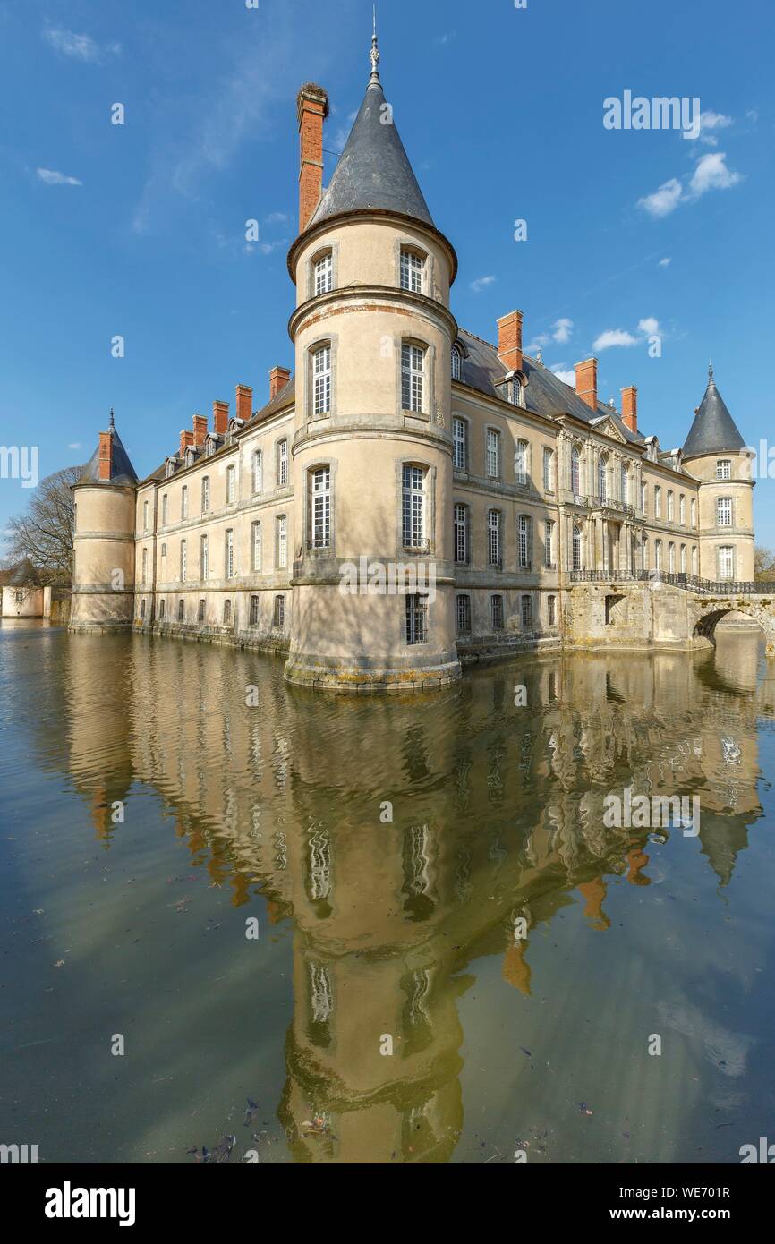 France, Meurthe et Moselle, Haroue, Château de Craon également nommé château de Haroue ou Palais de Haroue (1720-1732) par l'architecte Pierre Loze Banque D'Images