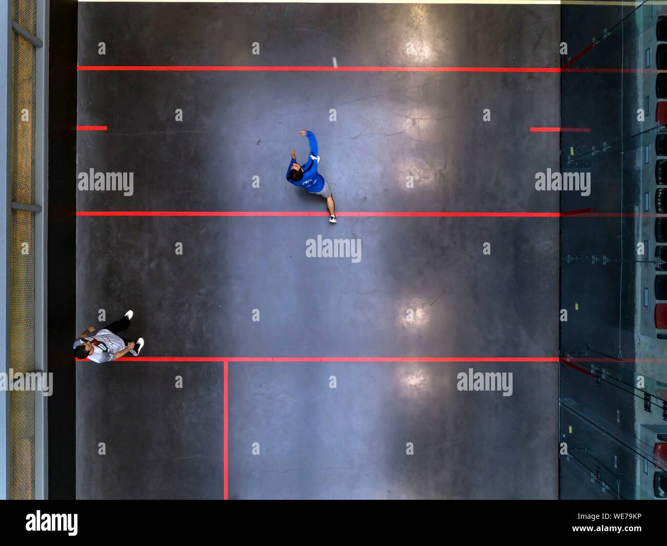 France, Pyrénées Atlantiques, Pays Basque, Hasparren, l'hôtel 4 * Berria, inauguré en 2018, le seul à avoir un magnifique trinquet de verre à l'arrière Banque D'Images