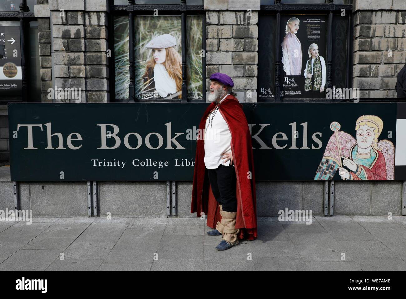 L'Irlande, ville de Dublin, Trinity College de l'université, la Bibliothèque nationale Banque D'Images