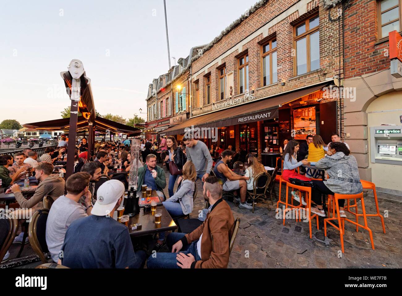 France, Picardie, Amiens, place du Don Banque D'Images