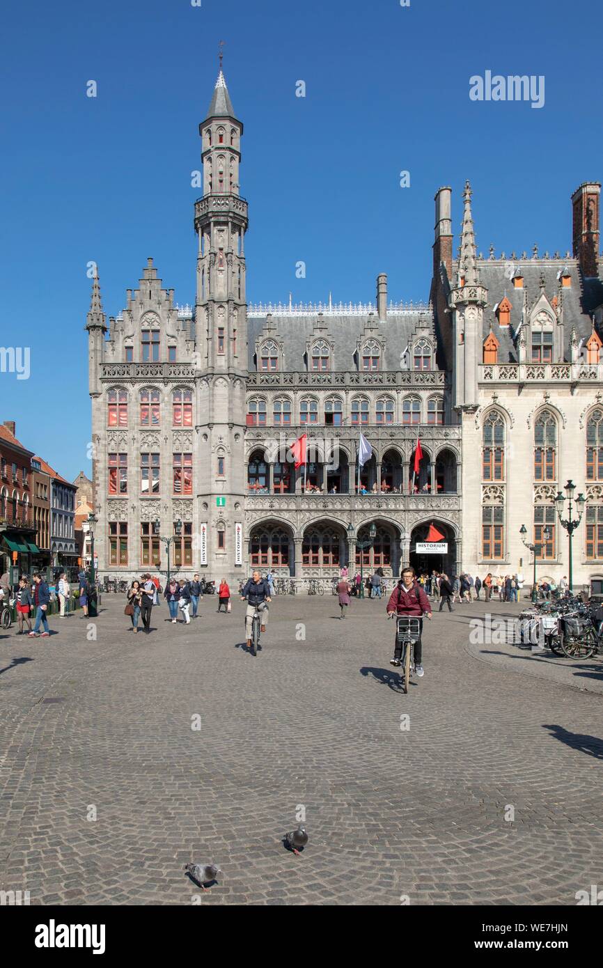 Belgique, Flandre occidentale, Bruges, centre historique classé au Patrimoine Mondial de l'UNESCO, l'historium museum Banque D'Images