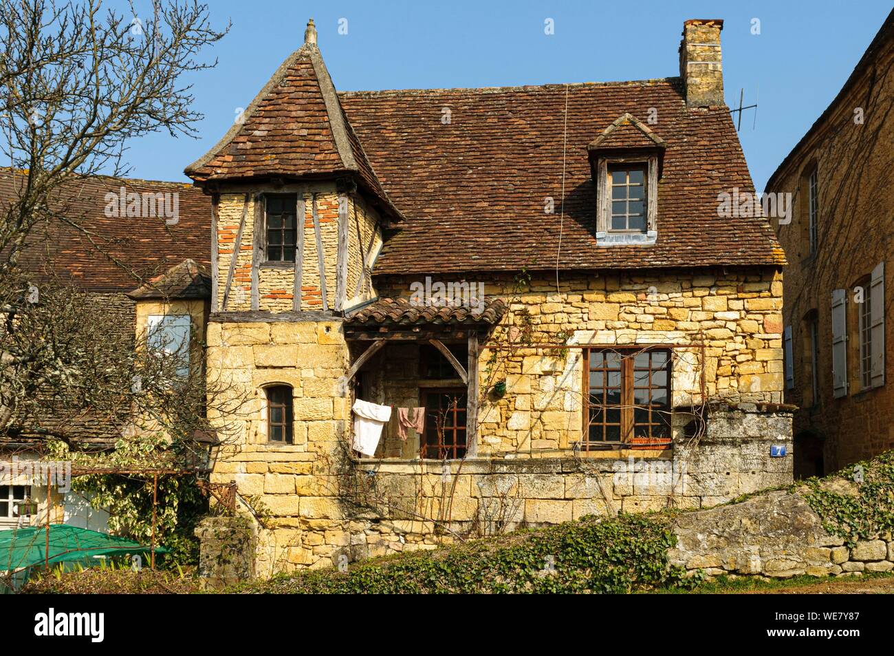 France, dordogne, Sarlat La canéda, vieille ville Banque D'Images