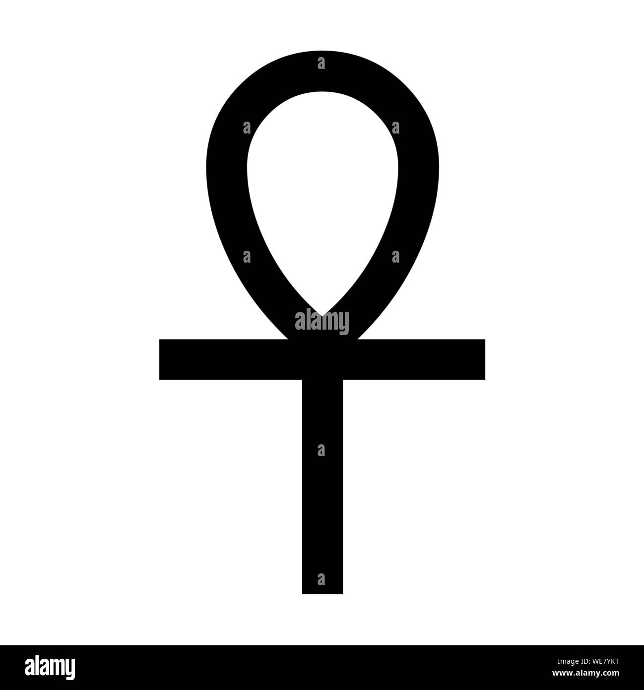 Illustration symbole Ankh Illustration de Vecteur