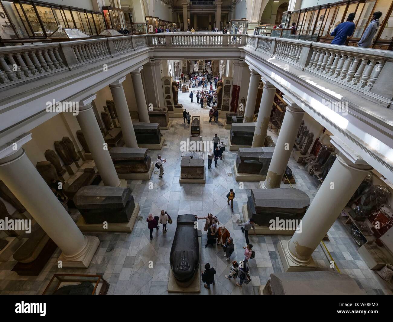 Egypte, Le Caire, Musée égyptien du Caire Banque D'Images