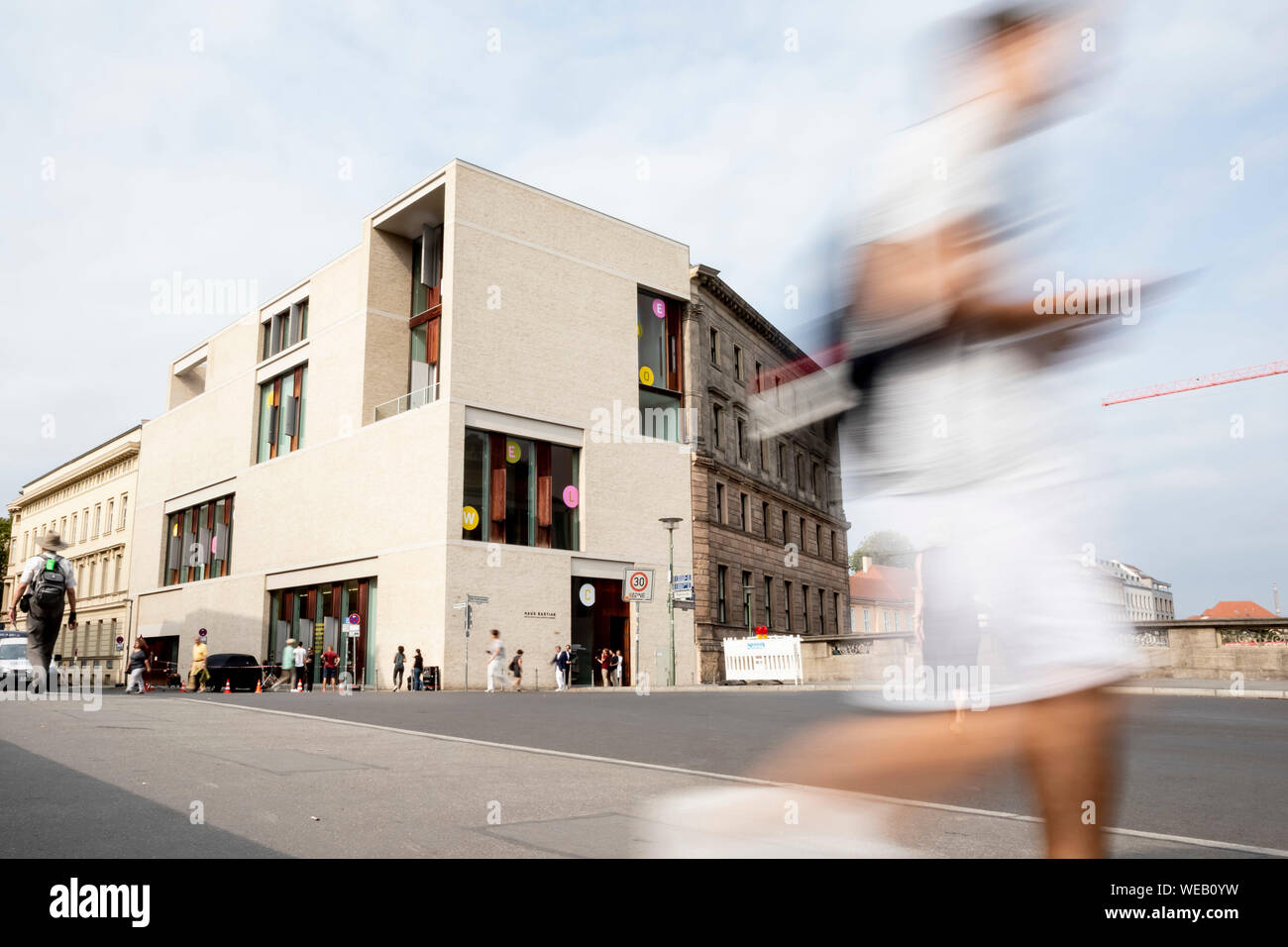 Berlin, Allemagne. Août 30, 2019. Haus Bastian, le Centre pour l'éducation culturelle des Musées nationaux de Berlin, peut être vu avant un communiqué de l'aperçu. L'ouverture est le 31.8.2019. Credit : Christoph Soeder/dpa/Alamy Live News Banque D'Images