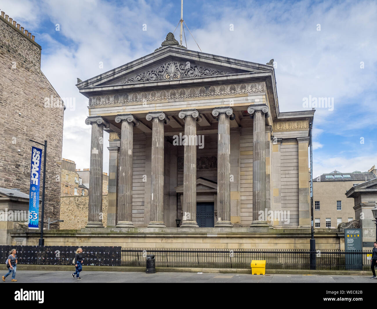 Hall Museum du chirurgien dans la vieille ville le 30 juillet 2017 à Edimbourg, Ecosse. Initialement créée comme une ressource pour l'enseignement médical, tous sont maintenant welcom Banque D'Images