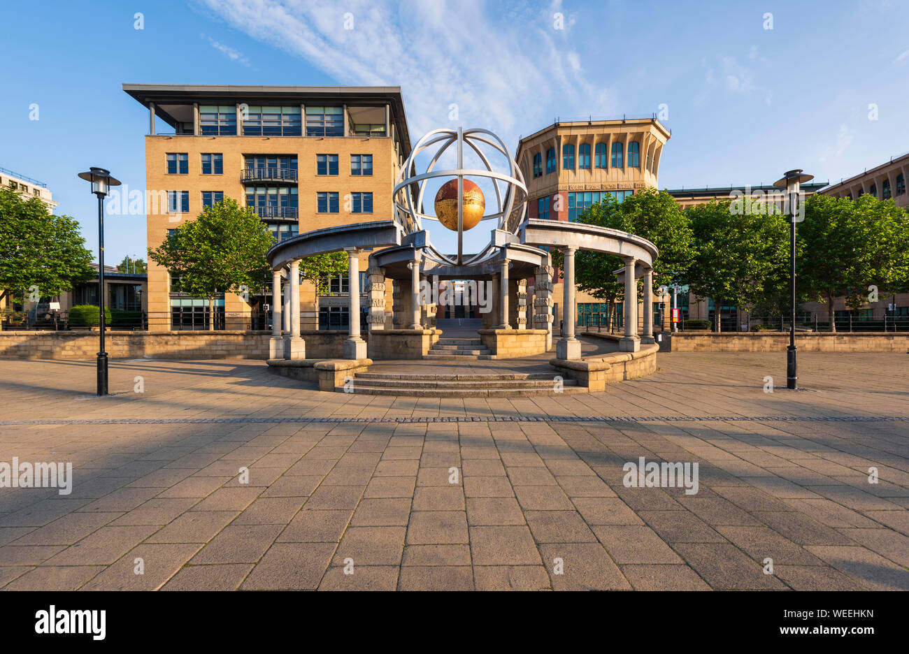 L'art public sur Newcastle Quayside le Swirle Pavilion faisait partie de la Newcastle upon Tyne et Gateshead de "l'Art au bord de la rivière". Banque D'Images