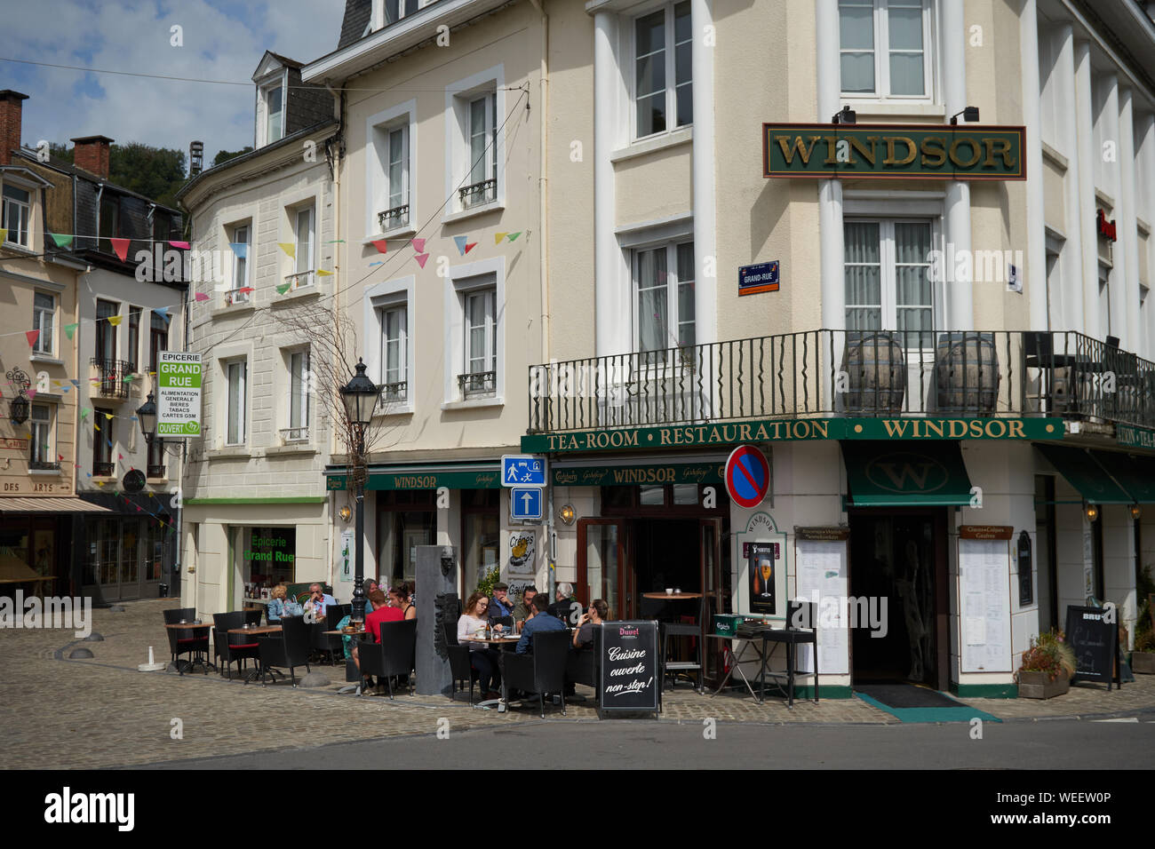 Bouillon. Belgique Banque D'Images