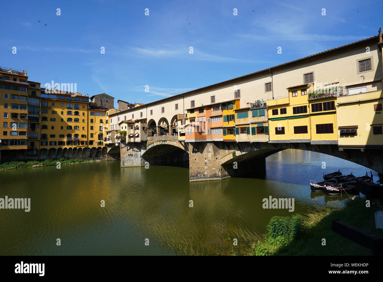 Le Ponte Vecchio à Florence, Italie Banque D'Images