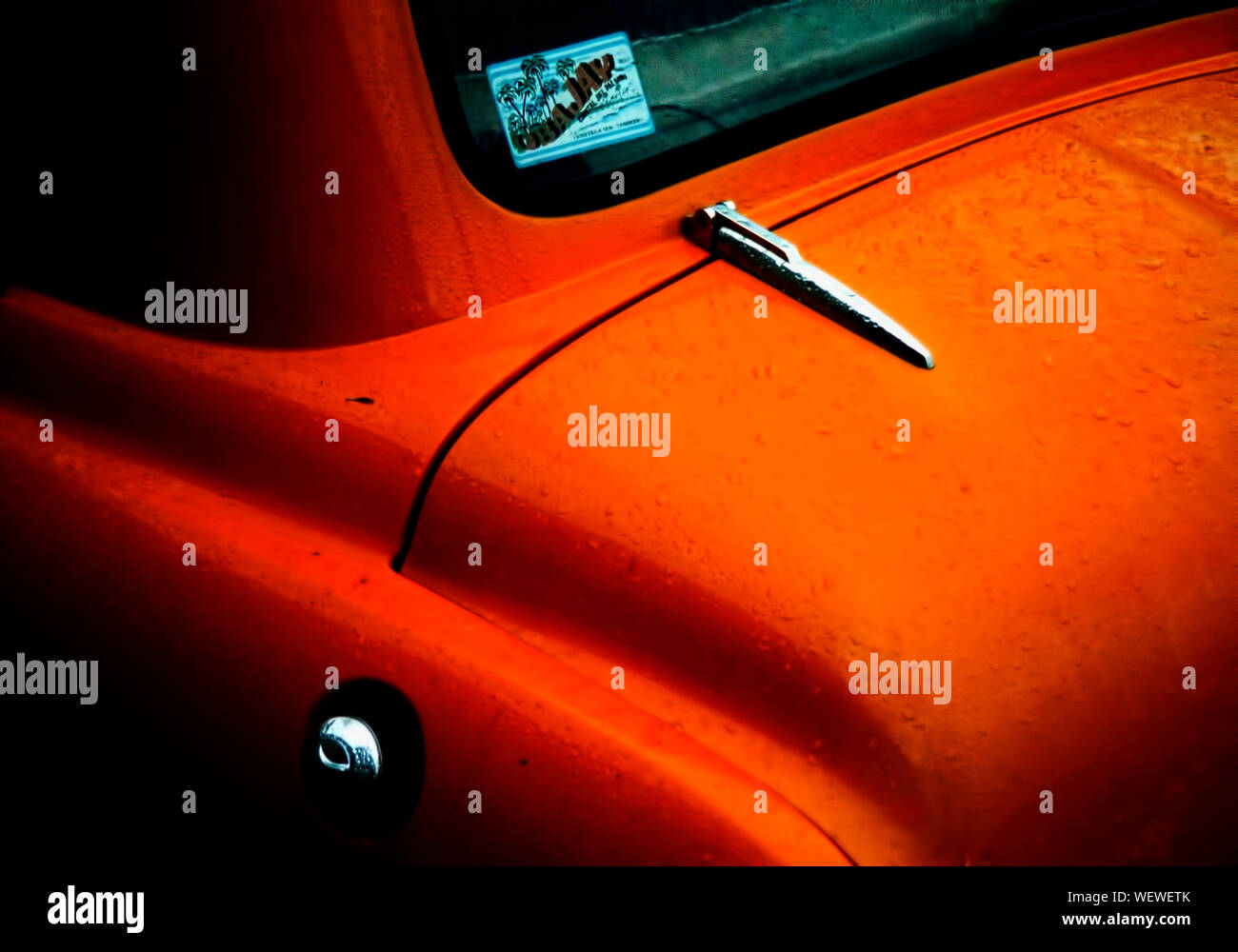 L'extrémité arrière Banque D'Images