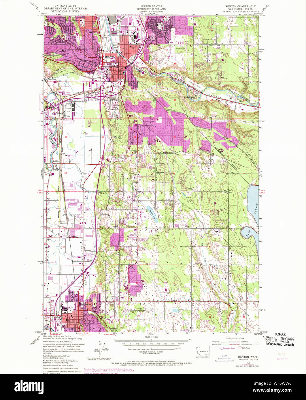 Plan de renton Banque de photographies et d’images à haute résolution ...