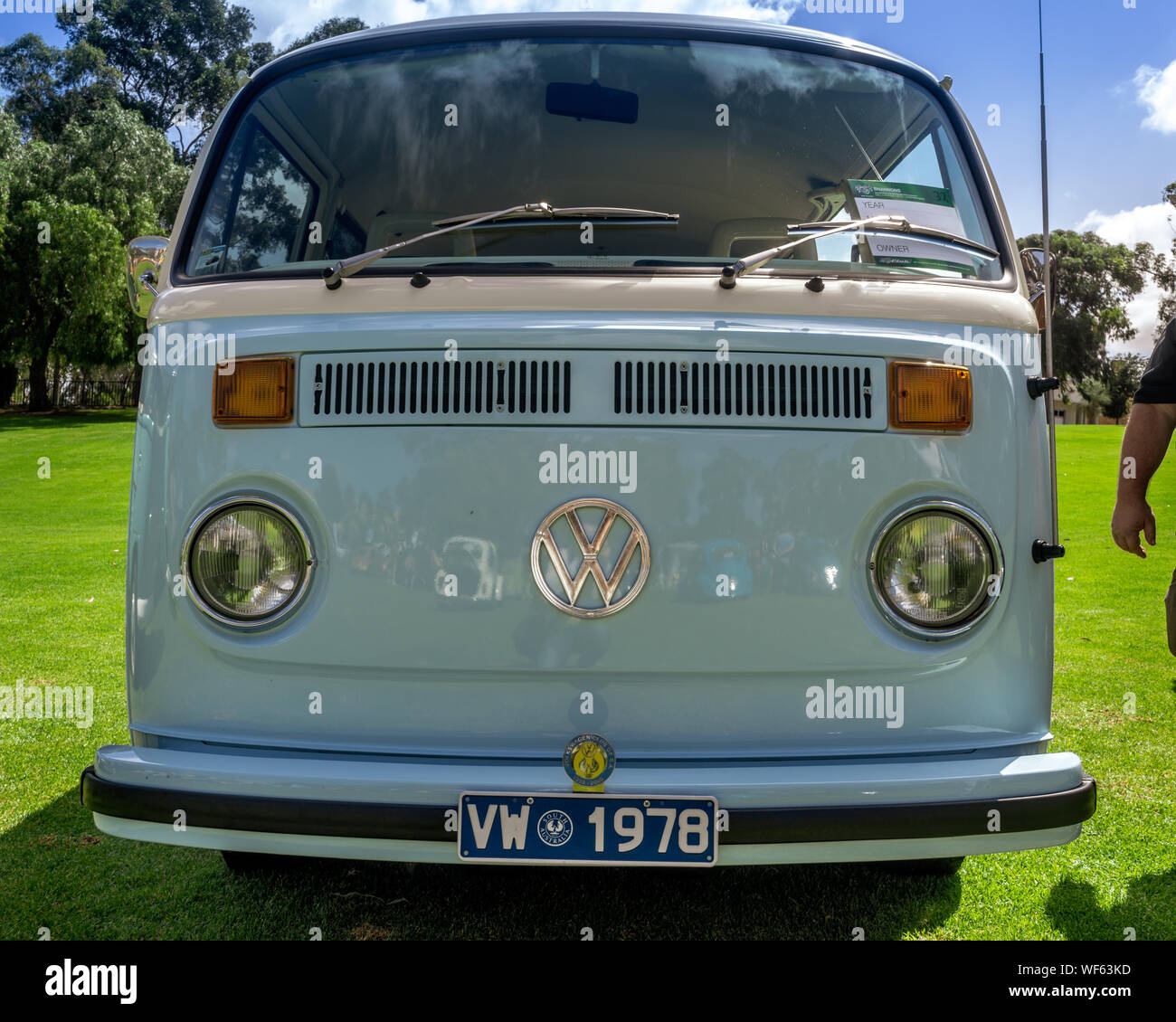 Voir les vieilles voitures Volkswagen d'Adélaïde, SA, Australie Banque D'Images
