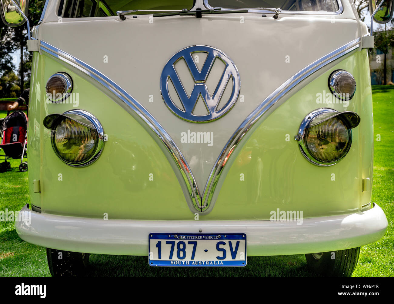 Voir les vieilles voitures Volkswagen d'Adélaïde, SA, Australie Banque D'Images
