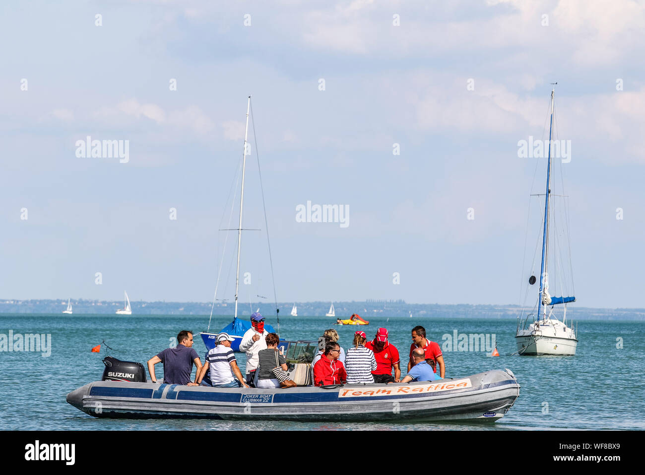 Lac Balaton, Hongrie le 03 août 2019 Credit Ilona Barna, BIPHOTONEWS, Alamy Banque D'Images