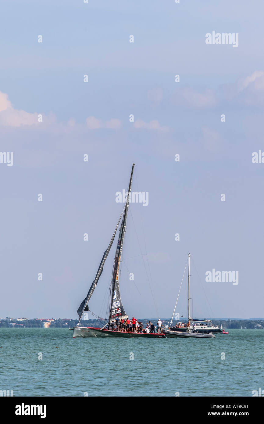 Lac Balaton, Hongrie le 03 août 2019 Credit Ilona Barna, BIPHOTONEWS, Alamy Banque D'Images