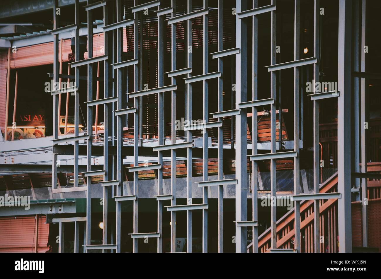 Structure métallique Banque D'Images