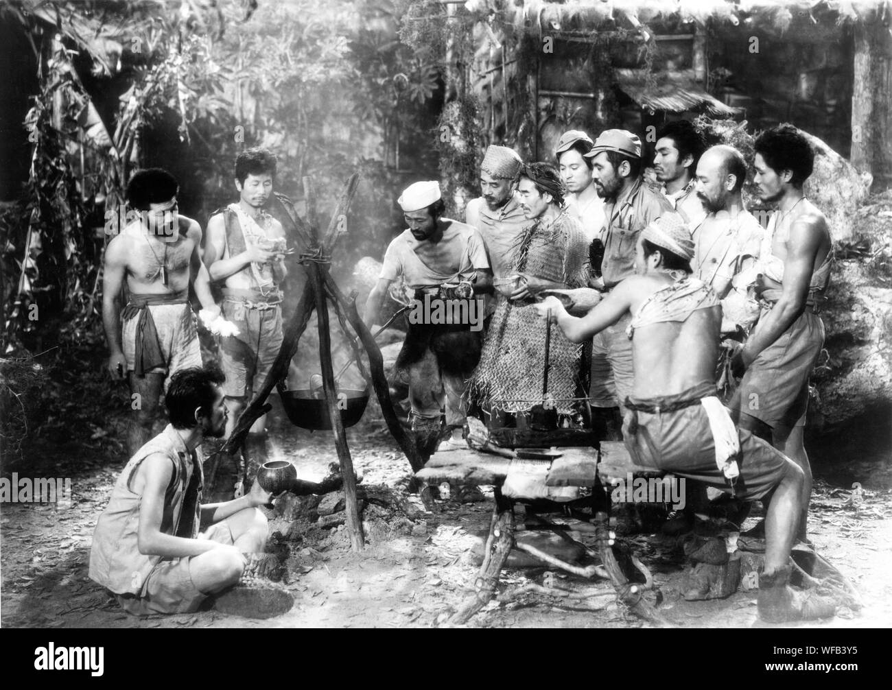 ANATAHAN / LA SAGA D'ANATAHAN 1953 scénario cinéaste Josef von Sternberg directeur roman Younghill Kang et Michiro Maruyama Daiwa / Towa Banque D'Images
