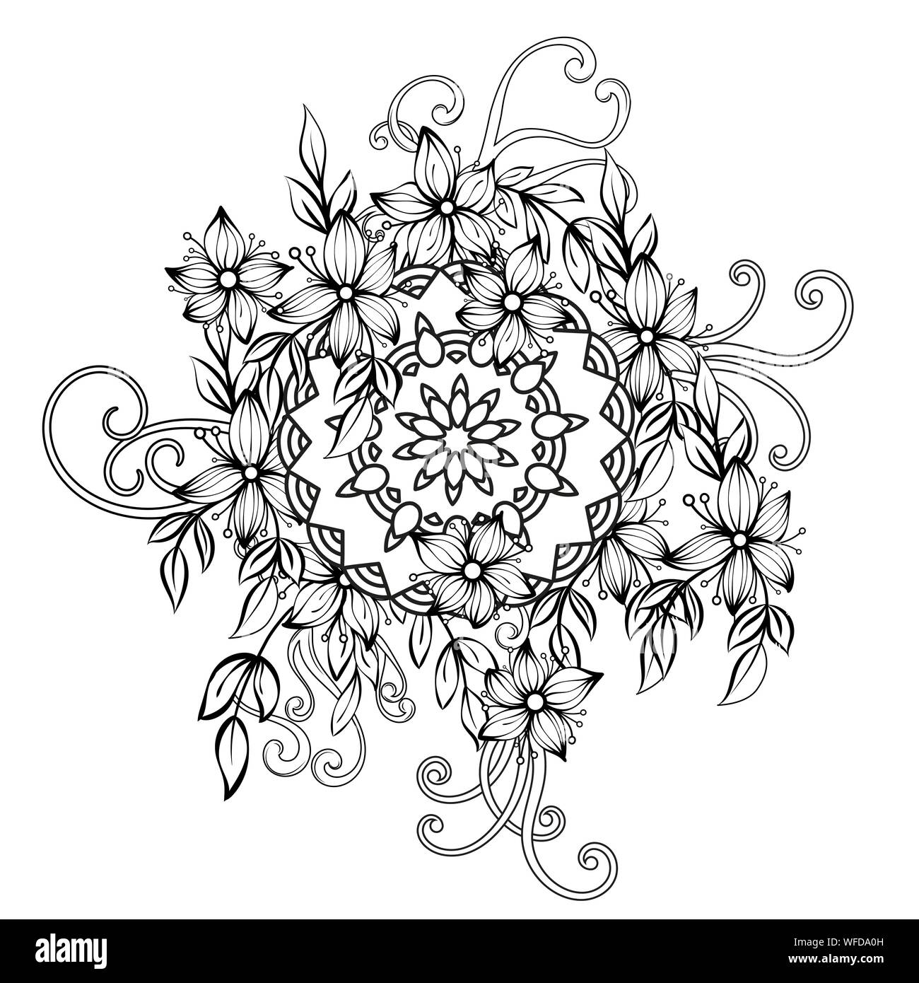 Coloriage Adulte Mandalas et Formes Géométriques Anti Stress: Livre de  coloriage pour adultes comprenant mandala et motifs Floral, pages Entière à  colorier pour relaxation et tranquillité - Livre de c 