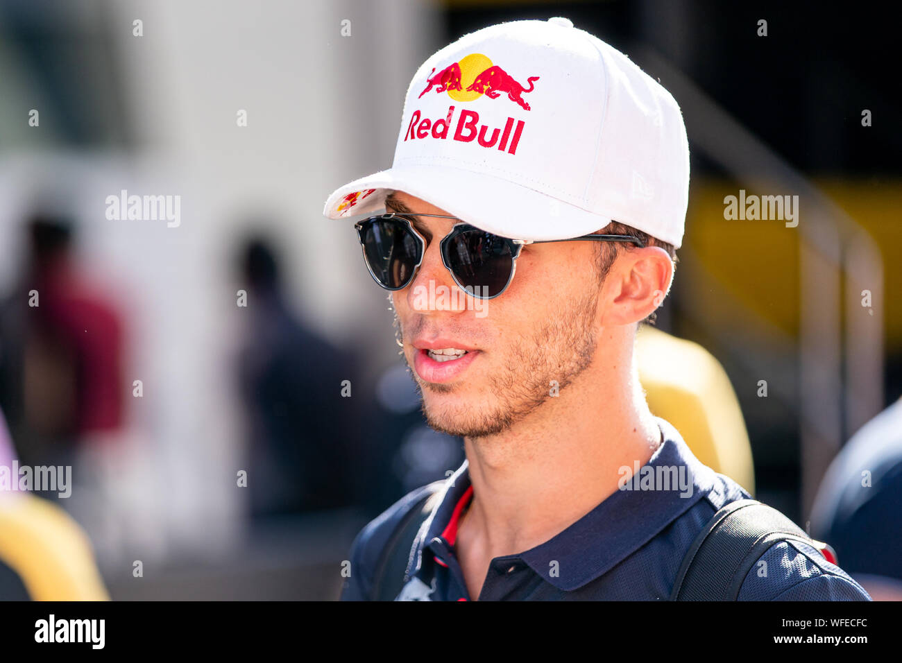 Spa, Belgique. Août 31, 2019. SPA - FIA Formula 1 Grand Prix Belgique, Football, FIA Formula 1, Circuit de Spa-Francorchamps, 31-08-2019, Pierre Gasly pilote pour Torro Rosse ancien pilote de Red Bull Racing : Crédit Photos Pro/Alamy Live News Banque D'Images