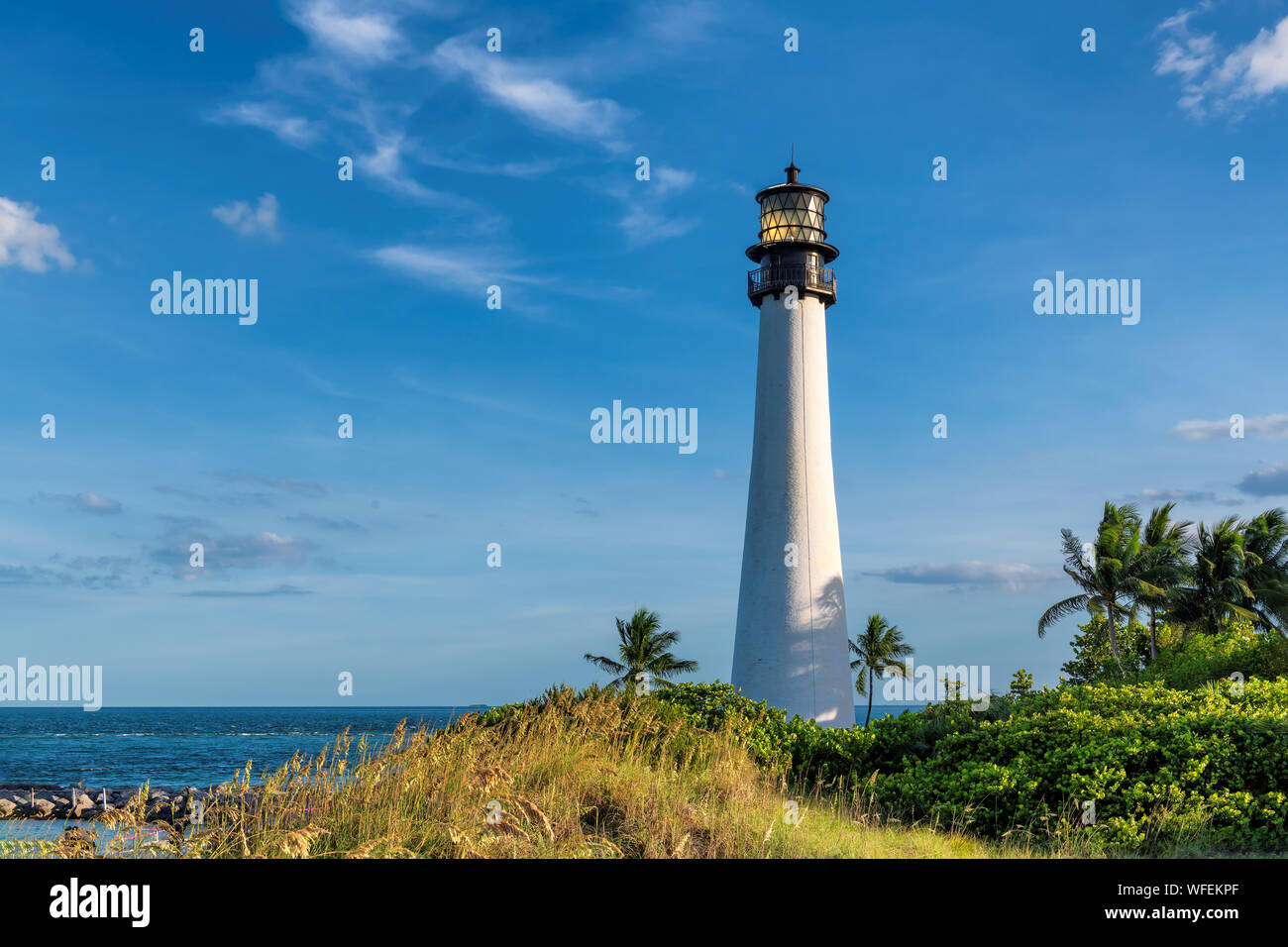 Le phare de Cape Florida Banque D'Images