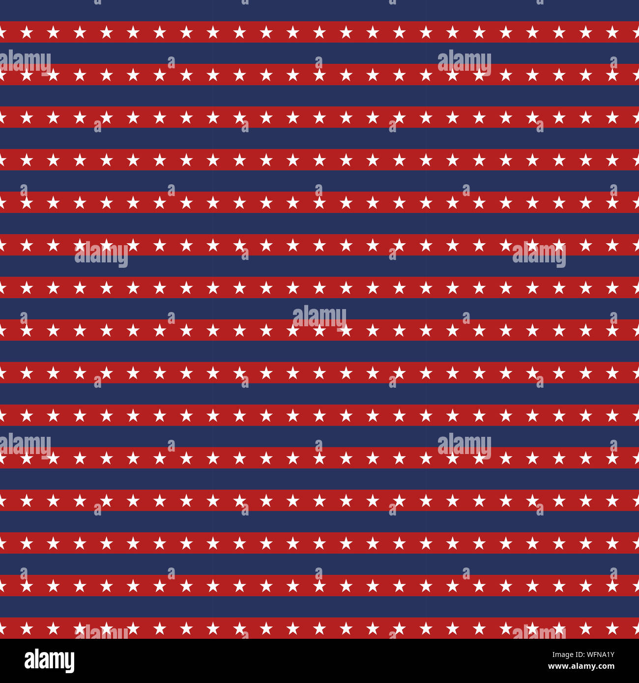 US flag couleur rouge,blue star stripes pattern transparente fond répétant -chiffon de tissu conçoit, l'arrière-plan, papier peint etc... Banque D'Images