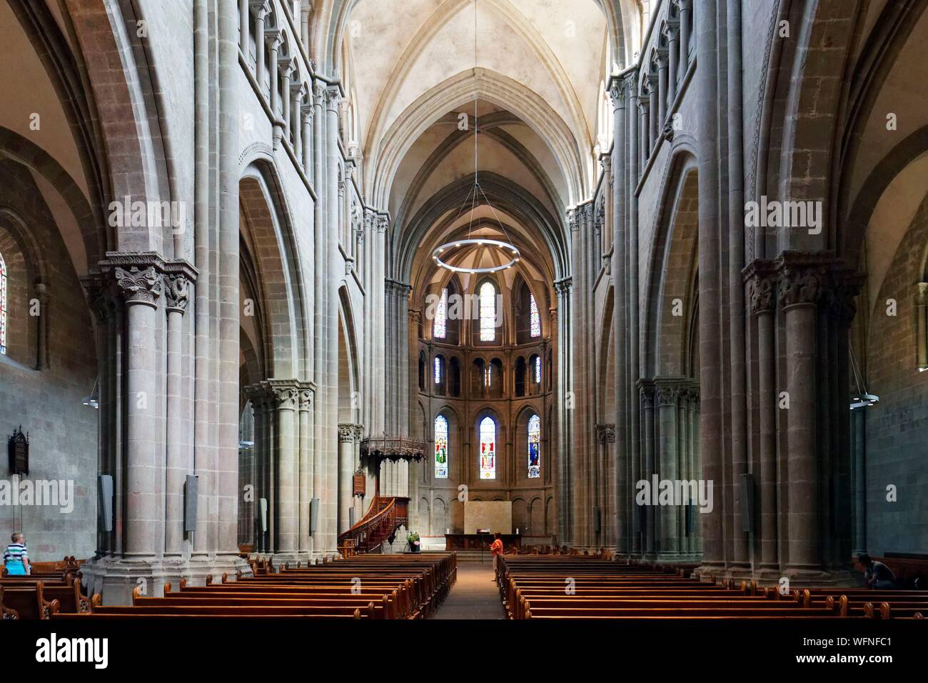 La Suisse, Genève, cathédrale Saint Pierre, construite au 13e siècle, la principale église protestante de la ville depuis 1535 Banque D'Images