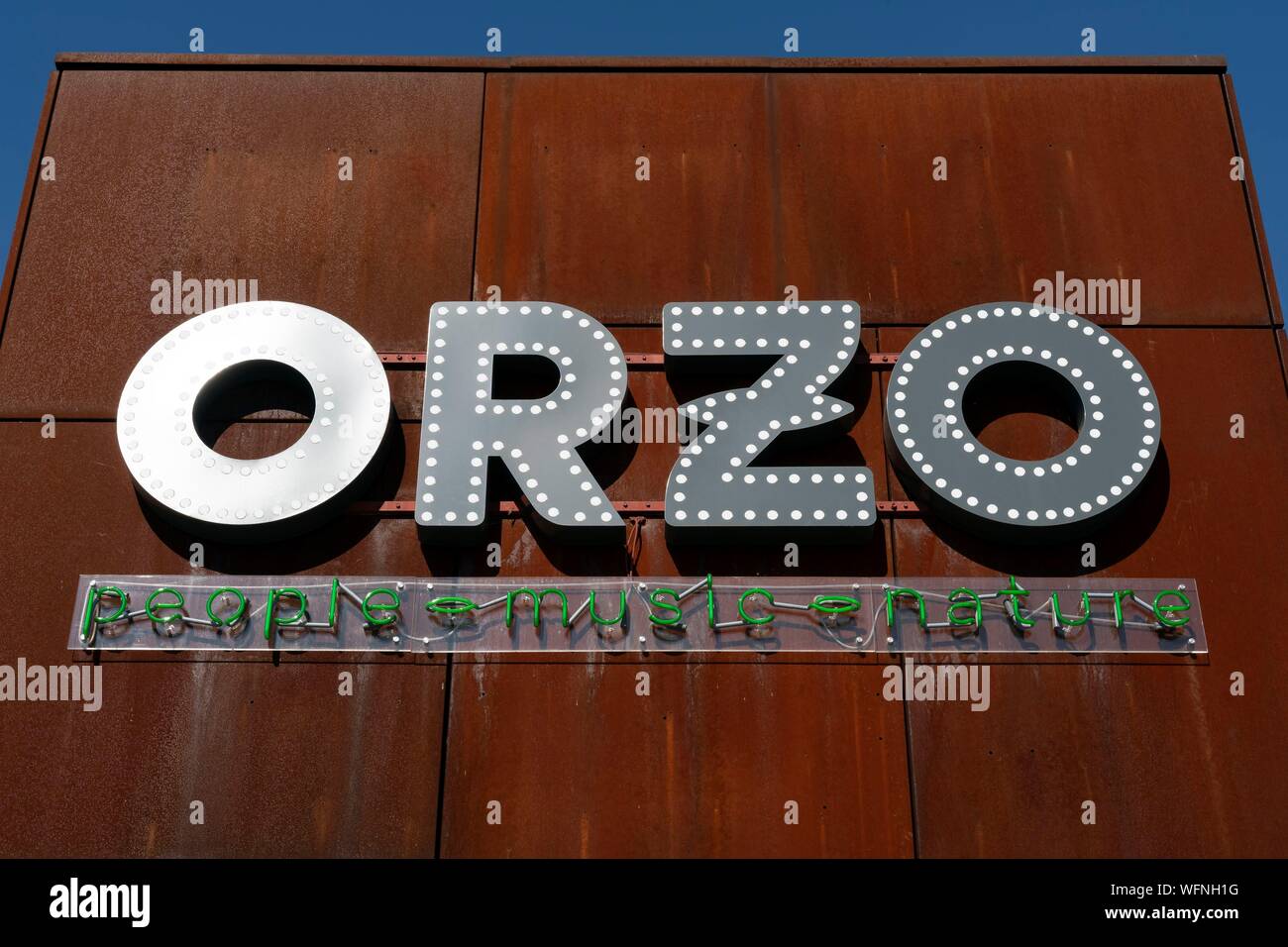 La Pologne, Voïvodie Malopolskie, Cracovie, Podgorze aera, l'orzo restaurant Banque D'Images