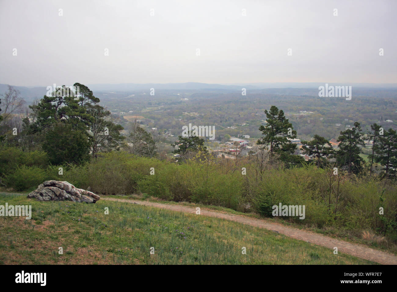 Vue de Hot Springs Mountain Tower, de l'Arkansas Banque D'Images