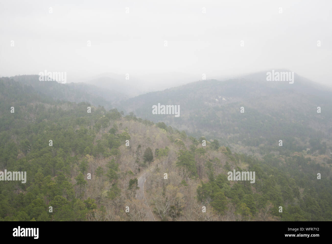 Vue de Hot Springs Mountain Tower, de l'Arkansas Banque D'Images