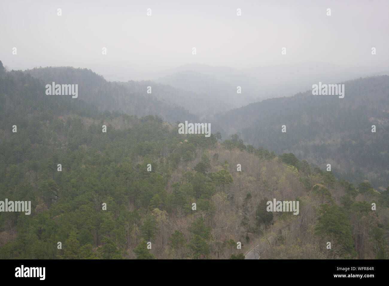 Vue de Hot Springs Mountain Tower, de l'Arkansas Banque D'Images