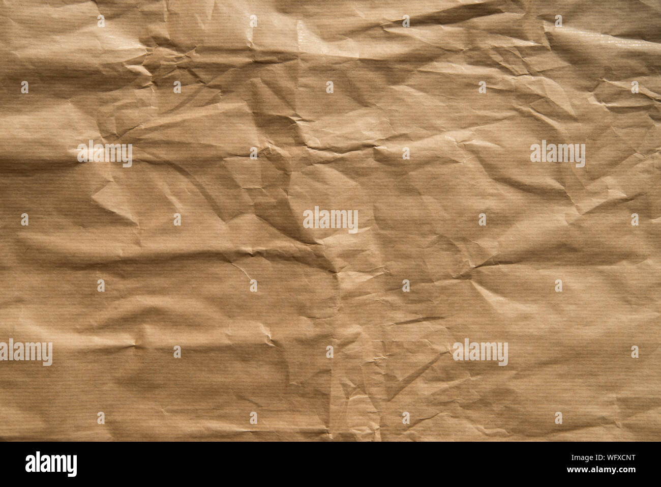 Couleur brun papier plié texture background Banque D'Images