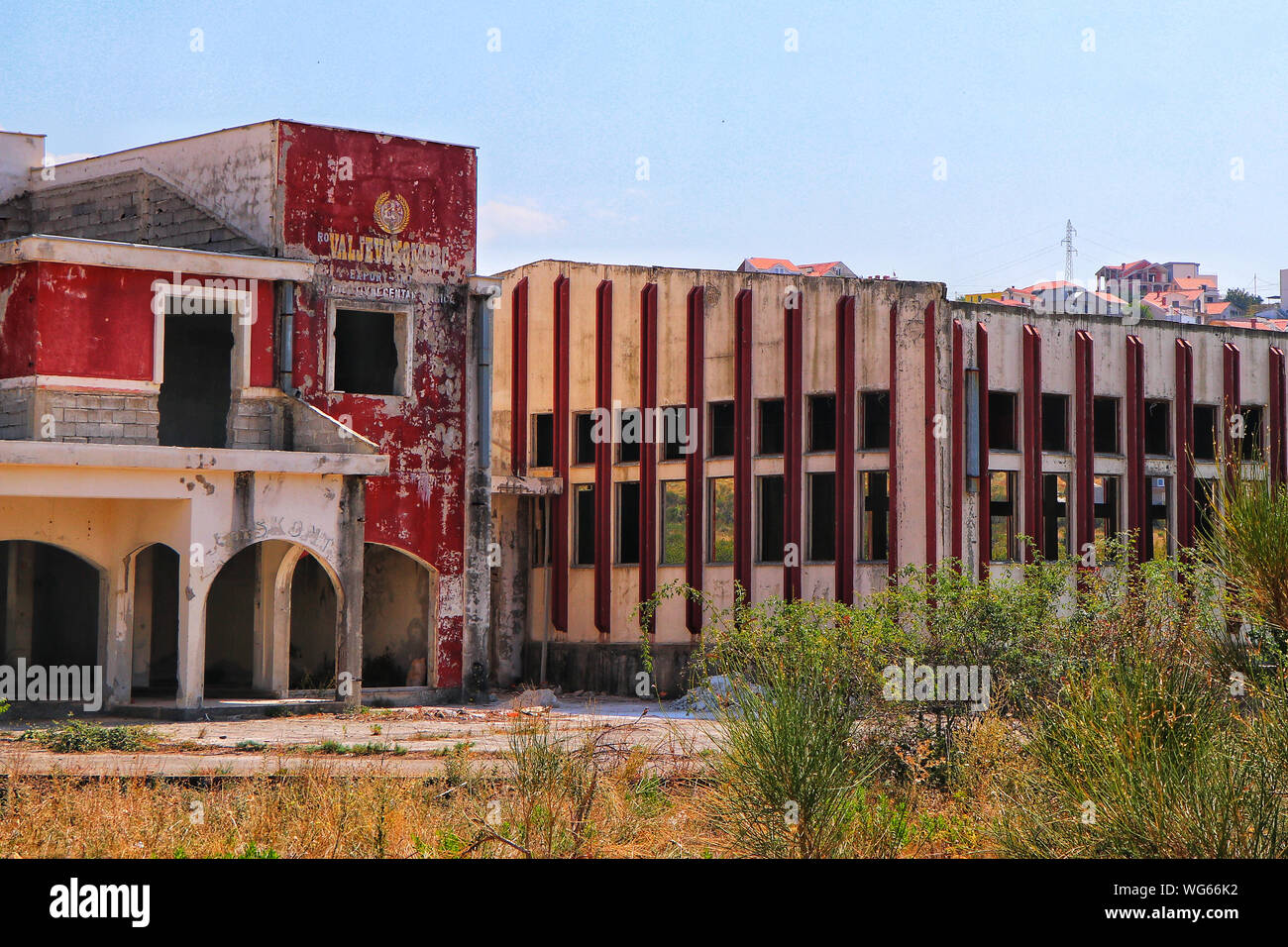 Ivantia, une ville de Bosnie-Herzégovine, juste en face de la frontière de la Croatie, est maintenant la récupération de graves destructions causées pendant la guerre des Balkans Banque D'Images