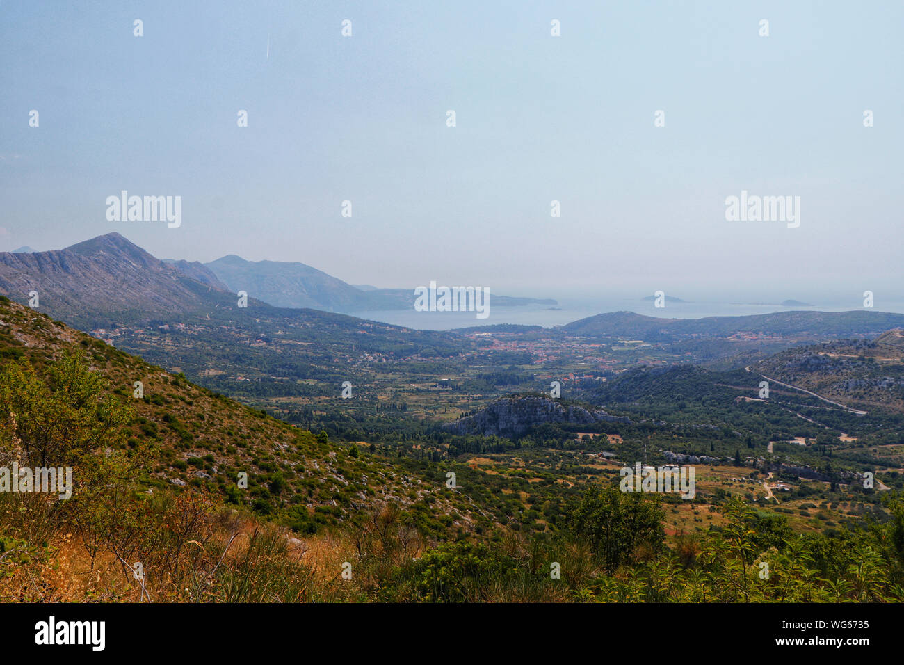 Ivantia, une ville de Bosnie-Herzégovine, juste en face de la frontière de la Croatie, est maintenant la récupération de graves destructions causées pendant la guerre des Balkans Banque D'Images
