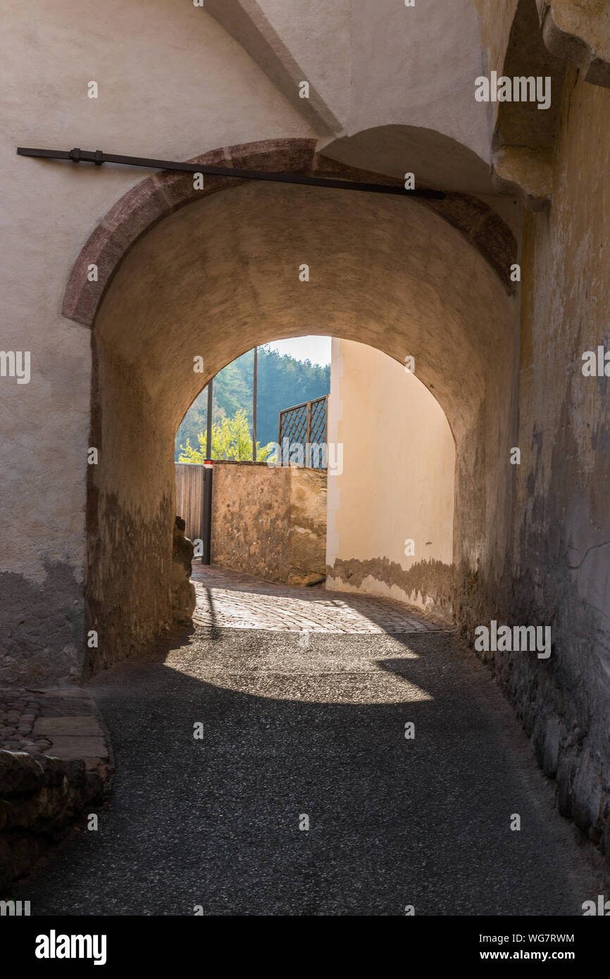 Commenda Longomoso, Altopiano del Renon, Bolzano, Trentin-Haut-Adige, Italie Banque D'Images