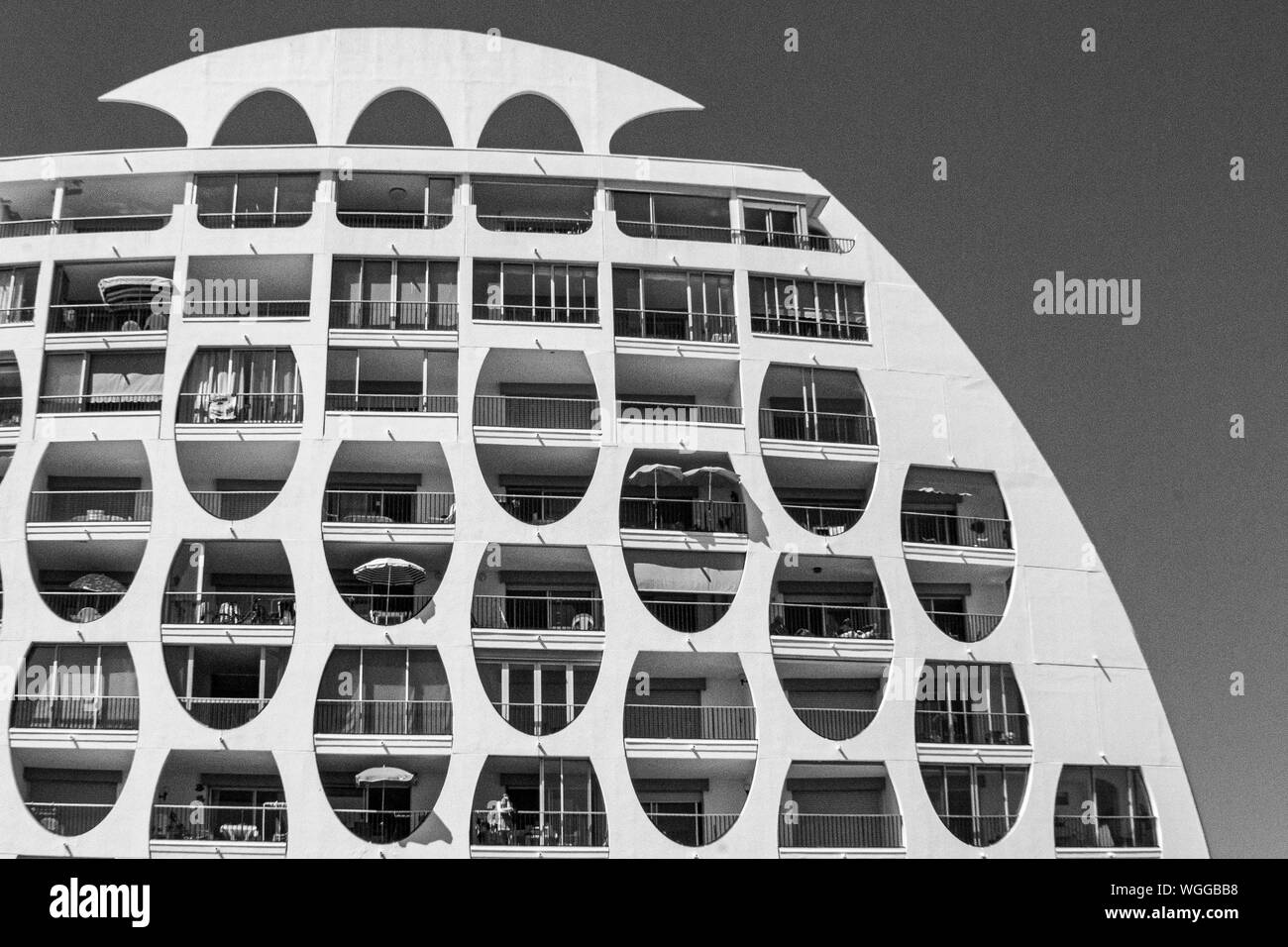 Dans buildinfg magnifique LGM, sud de la France Banque D'Images