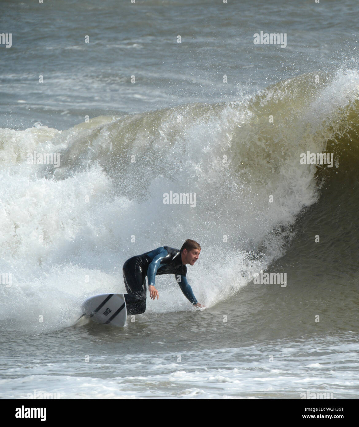 Gower surf Banque D'Images