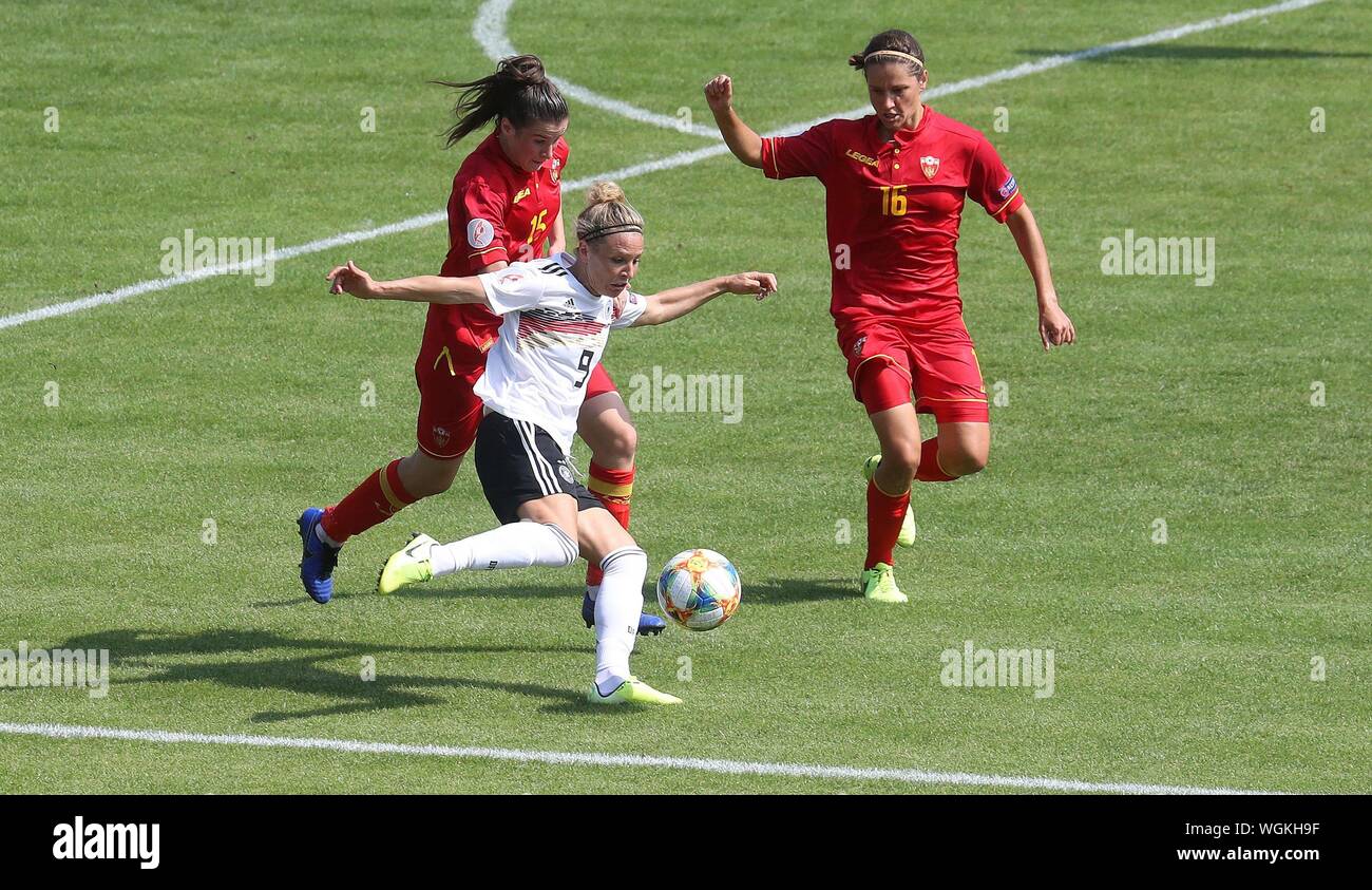 Kassel, Allemagne. Août 31, 2019. firo : 31.08.2019 Football, 2019/2020 Les femmes, mesdames. Em - Qualification de l'équipe nationale, l'Allemagne - Monténégro 10 : 0 duels, Svenja Huth | utilisée dans le monde entier : dpa Crédit/Alamy Live News Banque D'Images