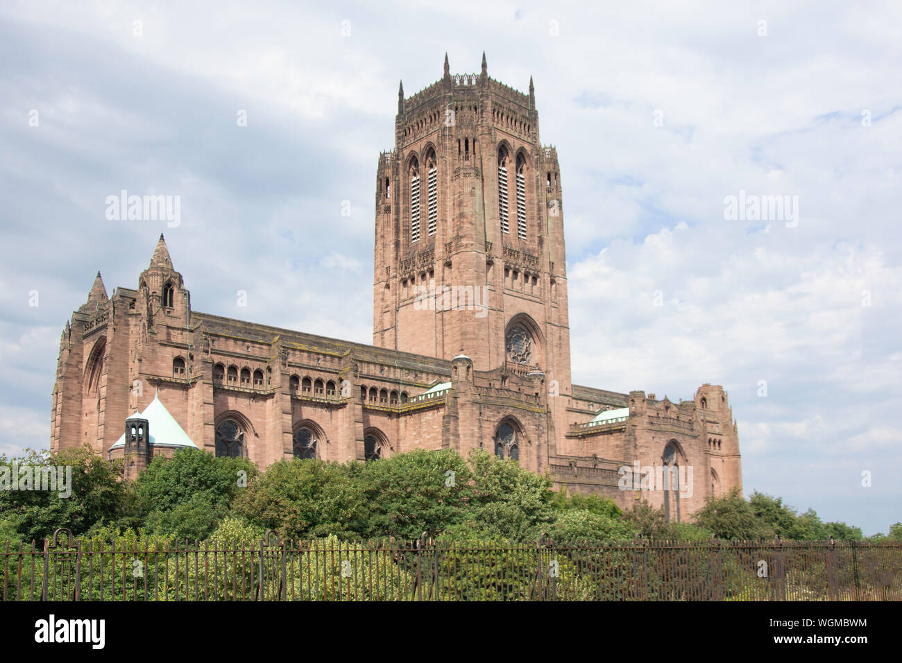 La Cathédrale de Liverpool, St James's Mount, Liverpool, Merseyside, England, United Kingdom Banque D'Images