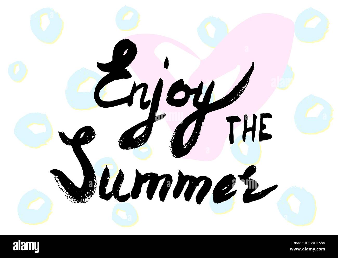 Le lettrage Profitez de l'été. Caligraphy dessiné à la main. L'affiche de l'été à la main. L'élément de conception pour les saisonniers des bannières, t-shirts, cartes. Vector illustration Illustration de Vecteur Le lettrage Profitez de l'été. Caligraphy dessiné à la main. L'affiche de l'été à la main. L'élément de conception pour les saisonniers des bannières, t-shirts, cartes. Vector illustration Illustration de Vecteur